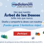 Celebra la Navidad con Banco Mediolanum y el Árbol de los Deseos